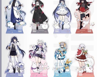 Honkai Impact 3rd Winter Set Kiana, Mei, Bronya, Fu Hua, Seele, Herrscher of Sentience, Theresa