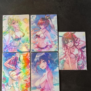 Carte: Hololive Fauna, Mumei, Baelz, Kronii, Irys, Hololive Council, Hololive English, Hololive Gen 2, Swimsuit Set 2