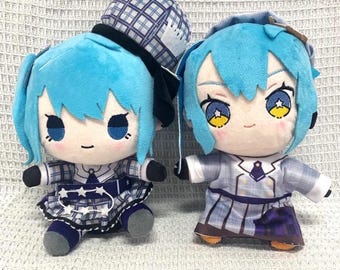 Hololive Hoshimachi Suisei Doll Plushy Fanmade, Doujin, Cute, Huggable