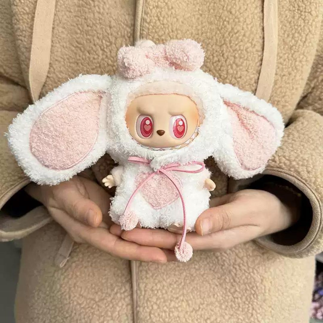 Labubu, roupas Labubu, macaron Labubu, roupa Labubu, roupas de crochê ...