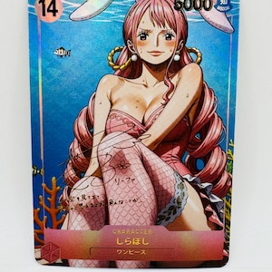 One Piece Göttin Shirahoshi Hasenohren Spezielle Doujin Kawai DIY Anime Karte
