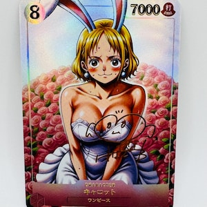 One Piece Göttin Karotte Hochzeit Special Doujin Kawai DIY Anime Card
