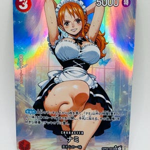 One Piece Göttin Nami #1 Maiden Doujin Kawai Anime Karte zum Selbermachen