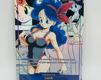 Dragonball Goddess Launch Manga Special Doujin Kawai DIY Anime Card