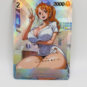 One Piece Göttin Nami #11 Beauty Spezial Doujin Kawai DIY Anime Karte