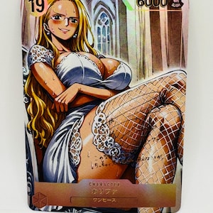 One Piece Göttin Kalifa Hochzeit Spezial Doujin Kawai DIY Anime Karte