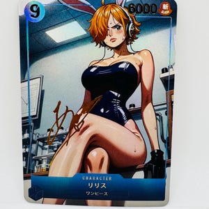 One Piece Göttin Lilith Bunny Doujin Kawai DIY Anime Karte