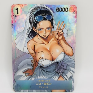 One Piece Göttin Boa Hancock #19 Beauty Special Doujin Kawai DIY Anime Karte