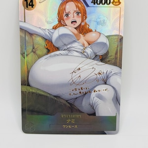 One Piece Göttin Nami #5 Beauty Special Doujin Kawai DIY Anime Karte