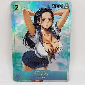 One Piece Goddess Boa Hancock #20 Beauty Special Doujin Kawai DIY Anime Card