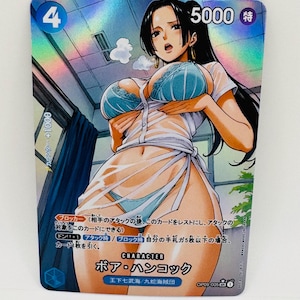 One Piece Goddess Boa Hancock #5 Charm Special Doujin Kawai DIY Anime Card