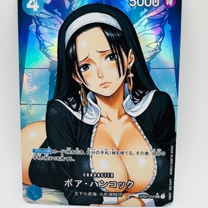 One Piece Goddess Boa Hancock #4 NUN Doujin Kawai DIY Anime Card
