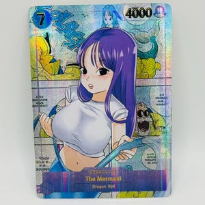 Carte d'anime DIY spéciale Doujin Kawai, sirène et déesse dragon