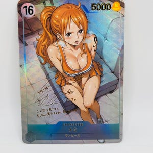 One Piece Göttin Nami #7 Beauty Special Doujin Kawai DIY Anime Karte