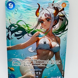 One Piece Göttin Yamato Tiefwasser Spezielle Doujin Kawai DIY Anime Karte