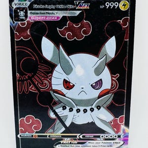 Pokémon Pikachu Anime Cosplay #32 DIY Kawaii Doujin Holo Cartão Personalizado