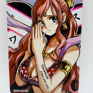 One Piece Göttin Shirahoshi Bounty Doujin Kawai DIY Anime Karte