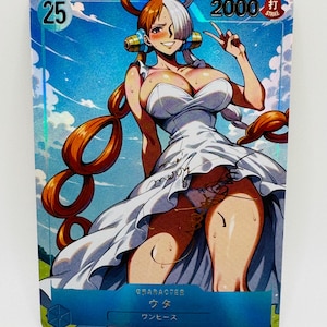 Cartão de anime faça você mesmo One Piece Goddess Uta Wedding Special Doujin Kawai