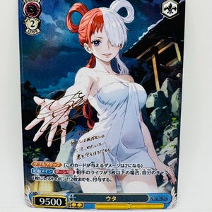 One Piece Göttin Uta Hot Spring Special Doujin Kawai DIY Anime Karte
