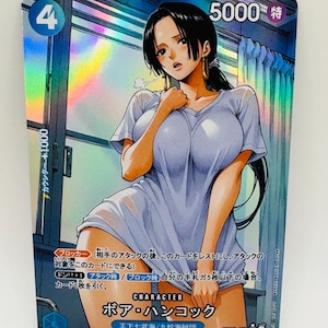 One Piece Goddess Boa Hancock #8 Charm Special Doujin Kawai DIY Anime Card