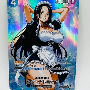 One Piece Göttin Boa Hancock #1 Maiden Doujin Kawai DIY Anime Karte