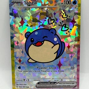 spheal pokemon card value Pokmon TCG - Spheal - 199/191 - Illustration Rare - Surging Sparks