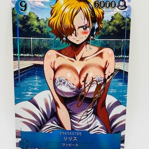 Cartão de anime faça você mesmo, Doujin Kawai, especial de casamento da Deusa Lilith One Piece