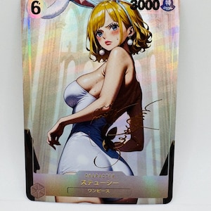 One Piece Göttin Stussy Häschen Doujin Kawai DIY Anime Karte