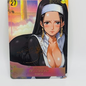 One Piece Goddess Boa Hancock #36 Beauty Special Doujin Kawai DIY Anime Card