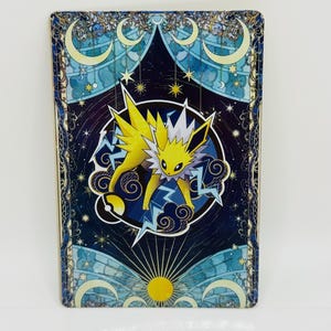 Nueva tarjeta de arte de fan kawaii DIY Holo DIY del conjunto especial Majestic de Pokémon Jolteon