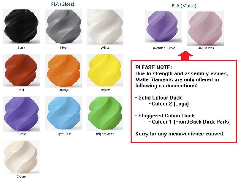 Pla Filament Sample Chart Powkiddy RGB30 Custom Charging Station - Etsy