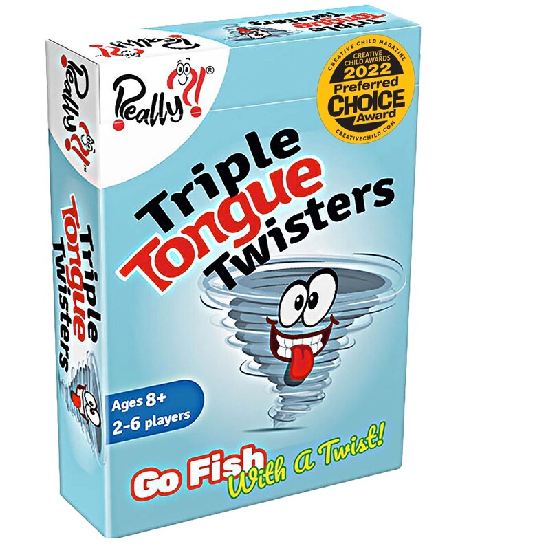 Tongue Twister Educational Card Game for Kids and Adults Hilarious and