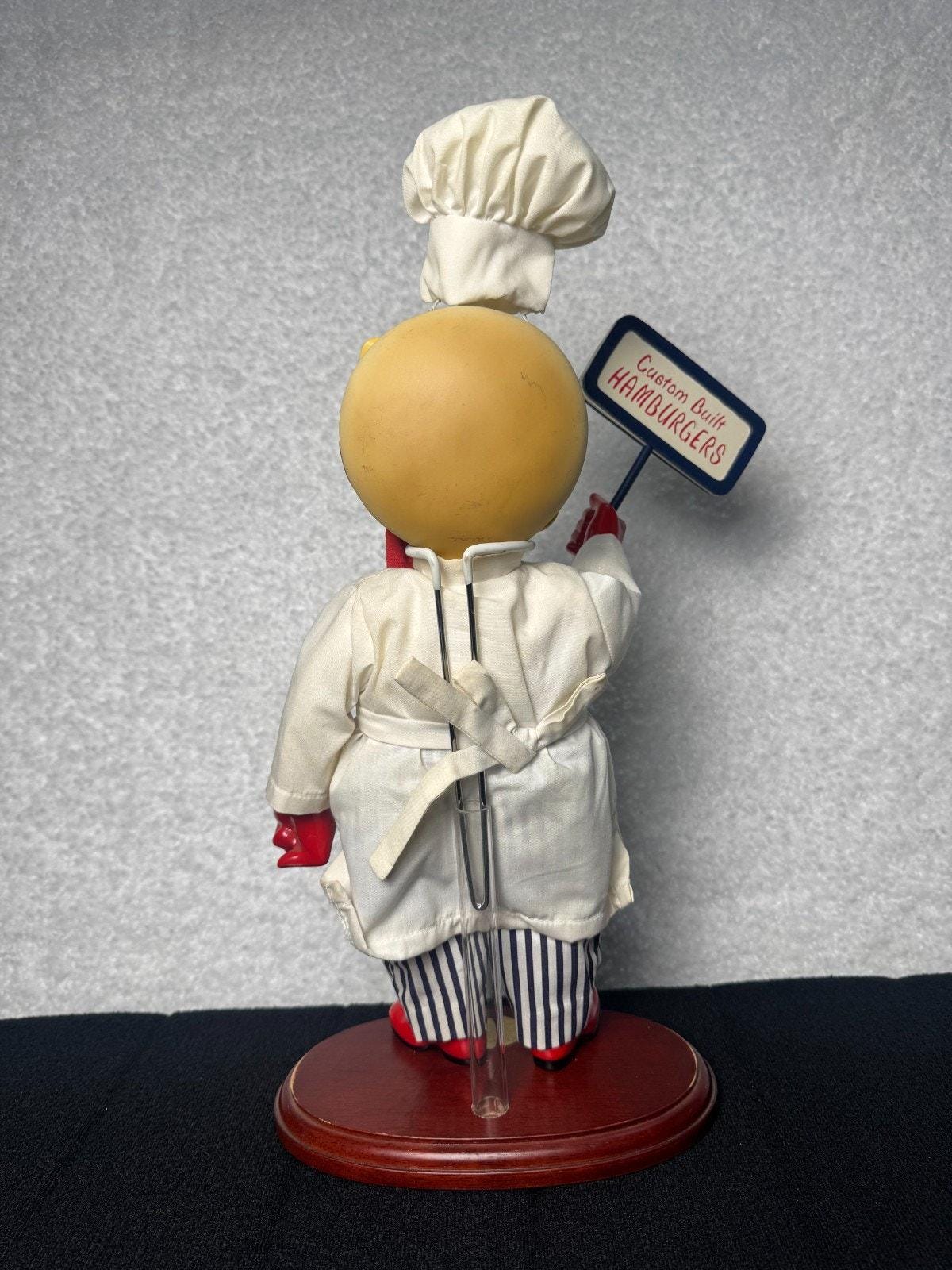 Mcdonald's Mcmemories Speedee Porcelain Doll 40th Anniversary 1995