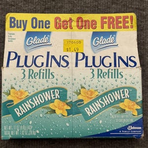 Glade PlugIns Gel Refills RAINSHOWER - 6 Gel Refills (6)