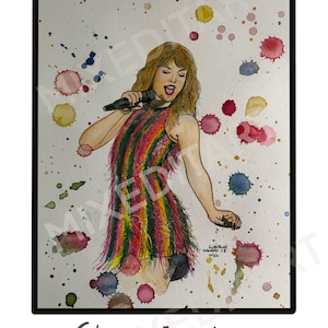 Shake It Off Taylor Swif Fan Art A4 Size Digital Download
