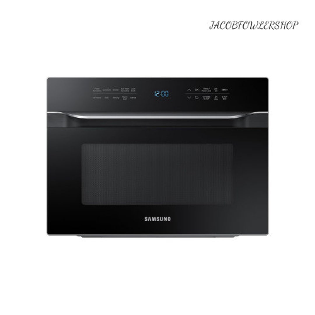 900 Watt, Fingerprint Resistant Stainless Steel, Black, 1.2 Cu Ft