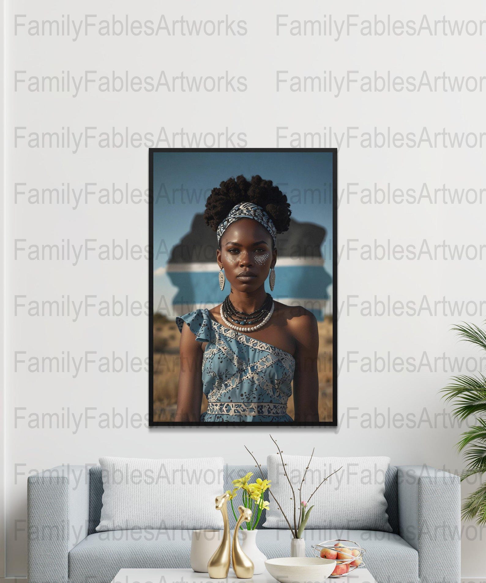 Botswana African Dress Digital Download, Traditional Botswana Cultural ...