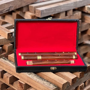 Irish Flute in D – 4-Part Rosewood Flute for Beginners | Student Level Wooden Flute with Case  | Celtic Instrument | Gift for him, her, Dad