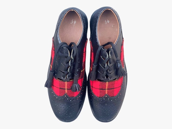 Men s Real Leather Highlander Scottish Tartan Kilt Shoes Wedding Dress Tartan Shoes. Available in All Sizes. in 40 Tartans. Christmas Gift. Etsy