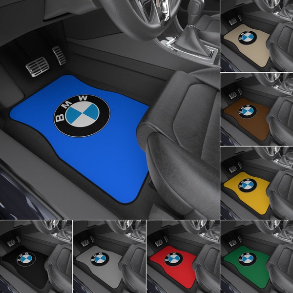 BMW Car Mats, Universal Car Floor Mats, Available Colors Options & Front-Rear Sets