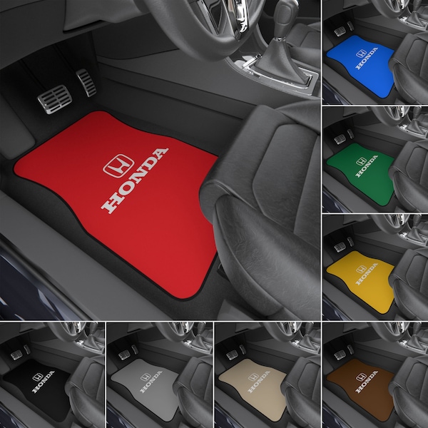 Honda Car Mats, Universal Car Floor Mats, Available Colors Options & Front-Rear Sets