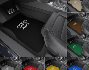 Tapis de voiture Audi, tapis de sol universels, options de couleurs disponibles et ensembles avant-arrière