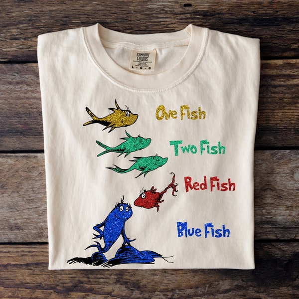 Read Across America Day svg png, One fish two fish, Dr.susse Png, Red fish blue fish, Reading Day png, School, Read, School shirt png files