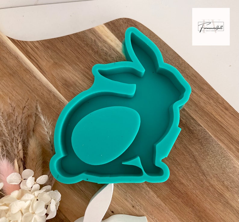 Silicone mold bunny for Ü-egg / Easter / mold bunny / Easter bunny / surprise egg image 4