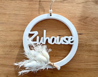 Silikonform / Türkranz "Zuhause" / Loop / Gießform / Kranz /Türkranz / Raysin