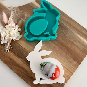 Silicone mold bunny for Ü-egg / Easter / mold bunny / Easter bunny / surprise egg image 1