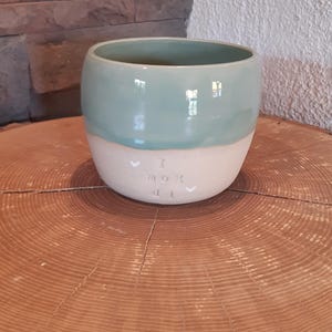 Handgemachte Becher Keramik Personalisiert