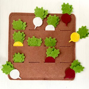 Clasificación de rábanos: combinación de colores y clasificación - Bolsa de actividades