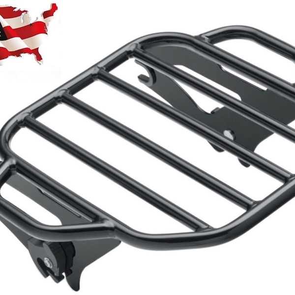 Harley Detachables KING Rear Carrier Street Road Glide 50300058A luggage rack hd detachable quick release ultra electra