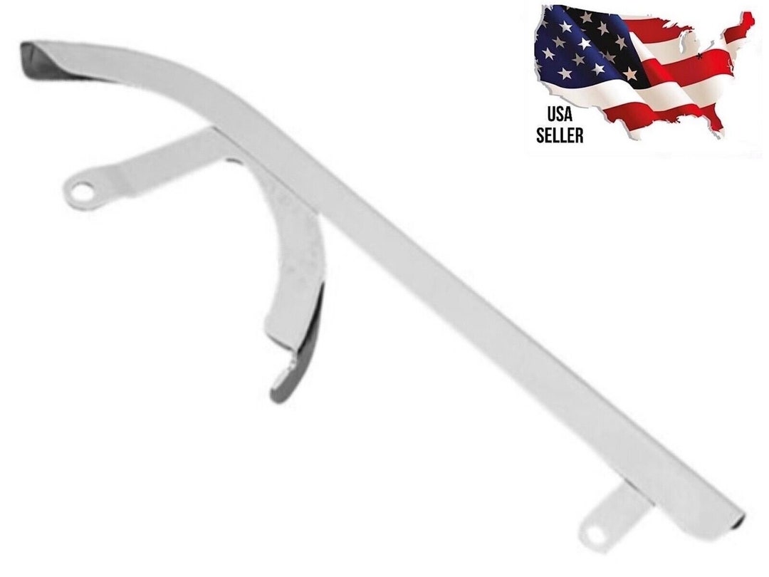Copricatena Cromato Per Harley Sportster 88-91 – Lamiera Acciaio, Sostituzione Originale